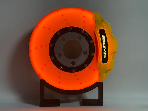 Car brake disc lamp