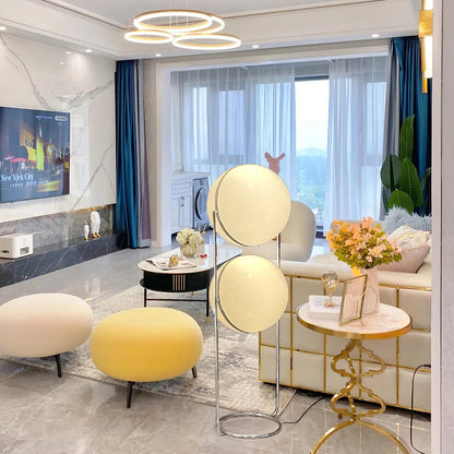 Munuva Dual Sphere Floor Lamp