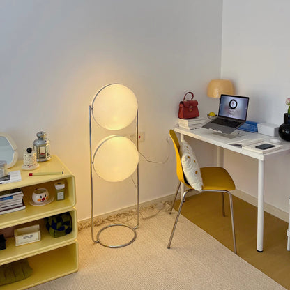 Munuva Dual Sphere Floor Lamp
