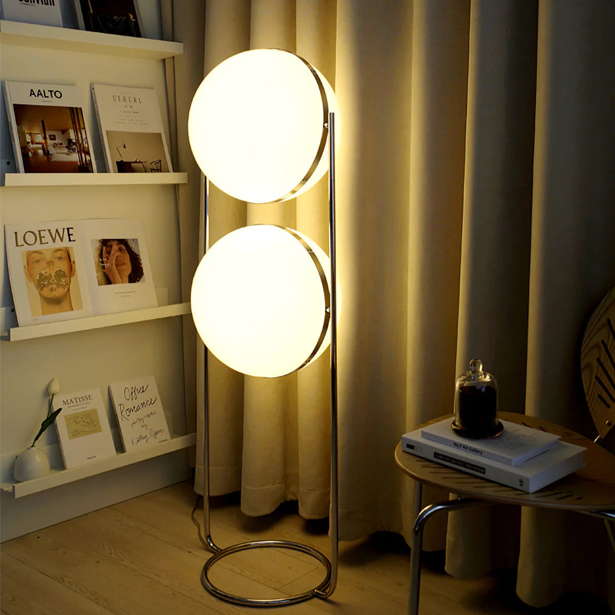 Munuva Dual Sphere Floor Lamp