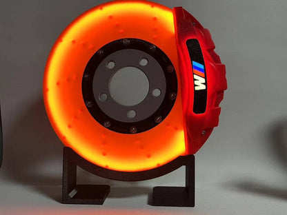 Car brake disc lamp