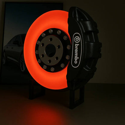 Car brake disc lamp