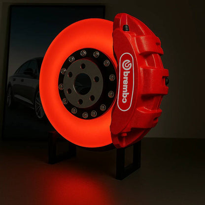 Car brake disc lamp