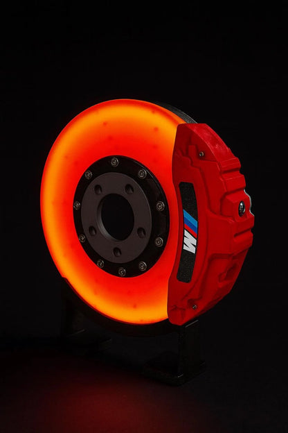 Car brake disc lamp