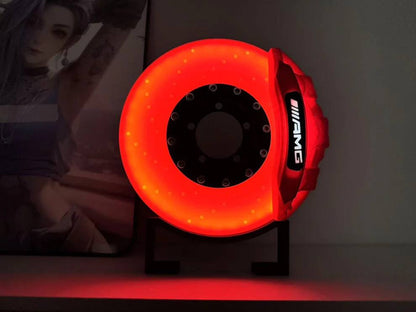 Car brake disc lamp